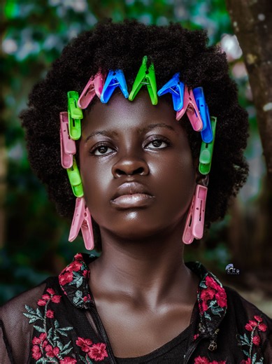 Photoshoot Ideas Using Pegs to Enhance Color and Composition