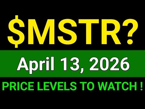 MSTR Stock (MicroStrategy Incorporated) MSTR Stock Technical Analysis | April 13, 2026