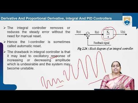 Derivative and Proportional Derivatives Integral and PID Controllers by Mrs P Ganga Bhavani