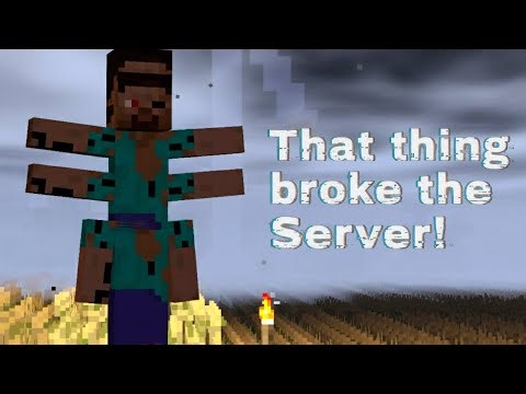 What We Saw Before the Server Broke! Minecraft Creepypasta