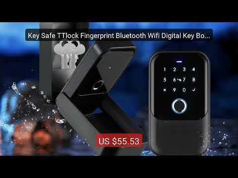 Key Safe TTlock Fingerprint Bluetooth Wifi Digital Key Box Ap... — Amazing Value 2026 | Must Have!