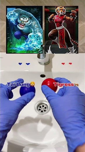 Tai Lung 🔵 vs Tigress 🔴 — True Skill Battle