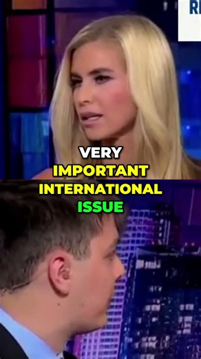 Trump’s NEW Press Secretary CLASHES With Adam Mockler LIVE Over China! 🔥 #Shorts