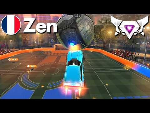 ZEN UNFAIR Rocket League Gameplay (SSL 2v2)