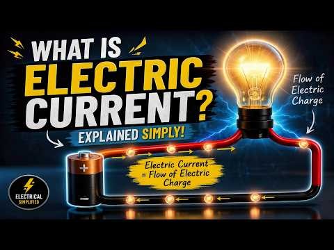What Is Electric Current? ⚡ | Electric Current Explained Simply