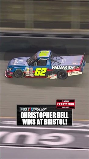 Christopher Bell wins his first NASCAR Truck Series race since September 2017! #NASCAR #Racing