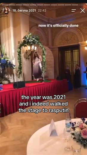 Rasputin Graduation Dance 2021 — Walked the Stage to Rasputin