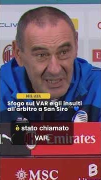 MIL-ATA | Sfogo post-partita sulle decisioni del VAR 🖤💙