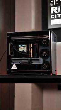 FASTEST BLACK GAMING PC BUILD 😵 RYZEN 7 9800X3D + RTX5070Ti🤑 #pcbuild #gaming #rtx #amd #asmr #tech