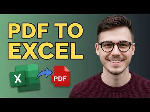 How to Convert Pdf to Excel Without Losing Formatting [2026 Tutorial]