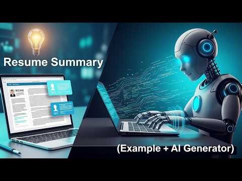 How to write resume summary (Example + AI Generator)
