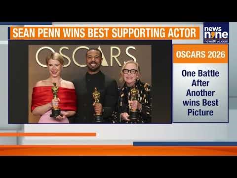 OSCARS 2026 WINNERS | 98th Academy Awards | One Battle After Another Wins Best Picture | News9