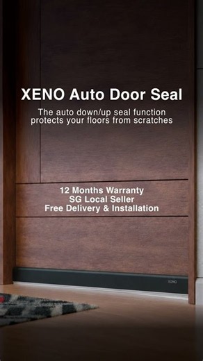 Stop the Gap Under Your Door with the Xeno Auto Door Seal #shorts