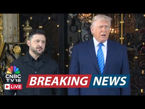 WATCH LIVE: Zelenskyy Meets with Trump in Florida to Discuss End of Russia's War in Ukraine | N18G