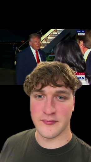 Trump’s bizarre late-night exchange with a reporter is something else…