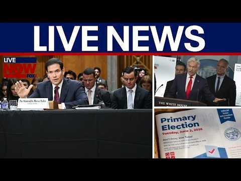 LIVE: California Primary, Rubio testifies before Senate, White House briefing with Dr. Oz & more