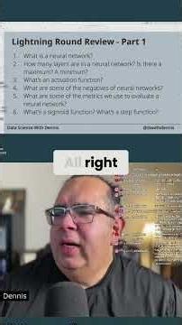 Essential Neural Network Questions You Should Know Before Interviews #Shorts
