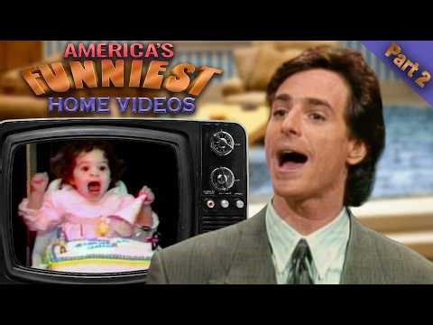 AFV Full Episode: Season 1 Episode 11 (1990) Part 2 | America's Funniest Home Videos | Bob Saget