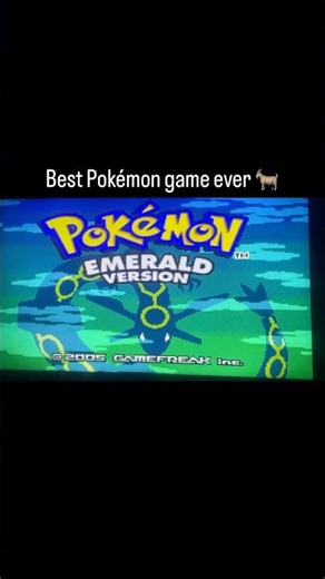 Best game ? #pokemon #pokemonemerald
