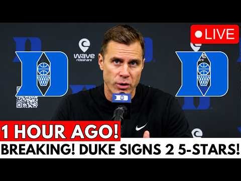 MASSIVE MOVE! NEW 5-STAR PLAYERS HEADING TO DUKE! SEE WHO THEY ARE! DUKE BASKETBALL NEWS