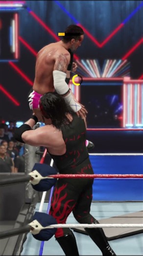 WWE Super Finishers From the Stage On Ground Table PC Gameplay #wwe #viral