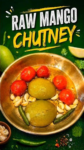 Mango Chutney Recipe | Instant Raw Mango Chutney 🥭Raw Mango Chutney Recipe 😍 Trending Mango Chutney