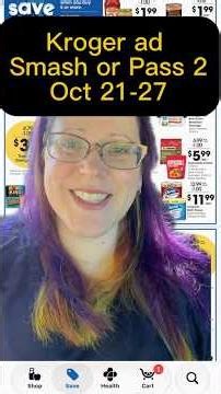 Kroger ad smash or pass part 2 # Kroger #GrocerySavings #MoneySavingTips #ShoppingDeals #Couponing