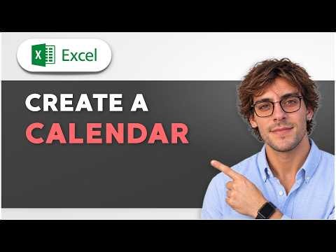 How to Create a Calendar in Excel [2026 Full Guide]