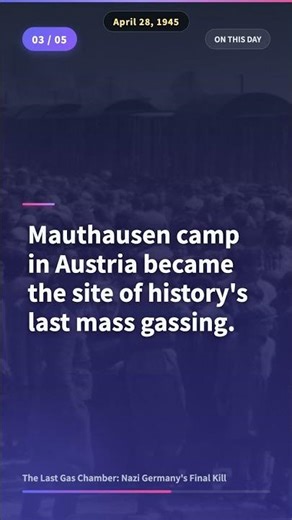 The Last Gas Chamber: Nazi Germany's Final Kill #Shorts
