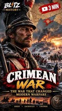 ⚔️ THE CRIMEAN WAR: THE CONFLICT THAT CHANGED MODERN WARFARE