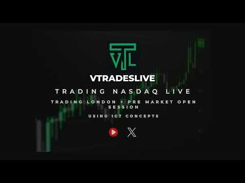 🔴Live NASDAQ Futures Trading | ICT & SMC Concepts Decoded During New York Morning Session