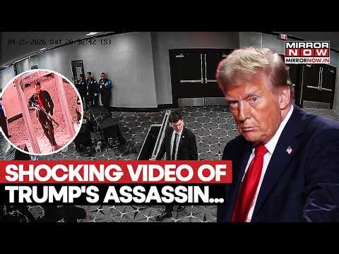 FBI Releases TRUMP ASSASSIN'S New Video From White House Dinner Shooting, Cole Allen Seen With Gun