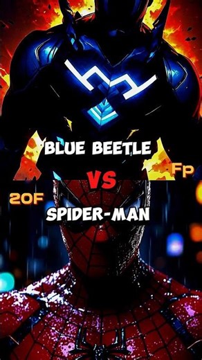 Blue Beetle vs Spider-Man: Alien Tech vs Spider Sense!