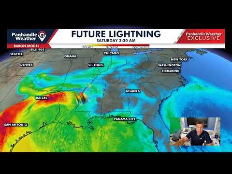 Lightning Tracker Thru The Weekend