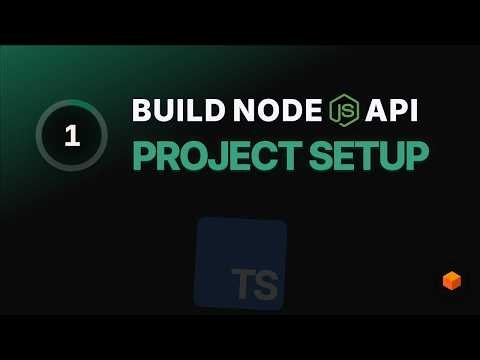 01 Project Setup | Modern Node.js API with TypeScript