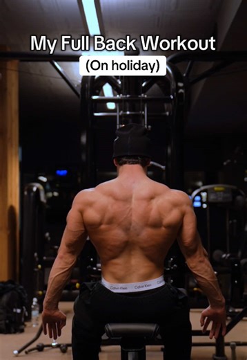 My Full Back Workout Routine for Ski Trip