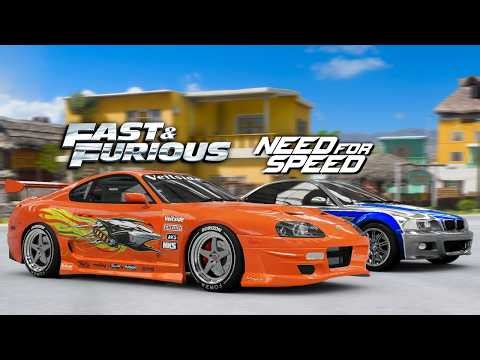 Fast & Furious vs Need For Speed! - Forza