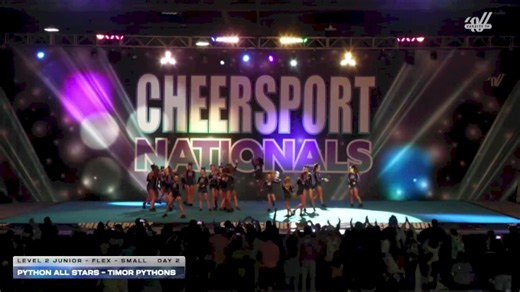 Python All Stars - Timor Pythons [2026 L2 Junior - Flex - Small Day 2] 2026 CHEERSPORT National All Star Cheerleading Championship
