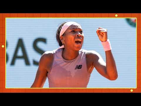 Coco Gauff's Dominant 6-0 Second Set vs. Taylor Townsend | Roland-Garros 2026