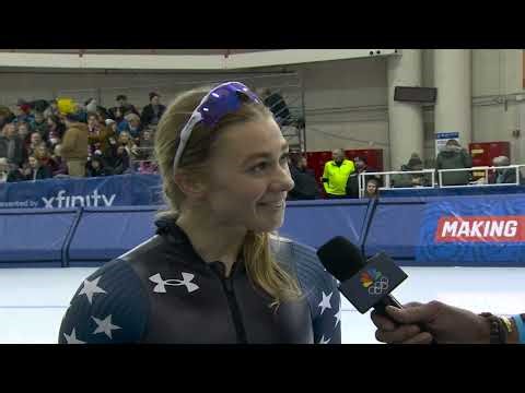 Greta Myers sets the tone for 2026 with 3,000m victory at U.S. Olympic Speedskating Trials