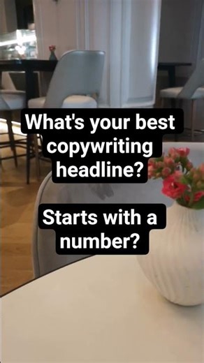 Copywriting headline that grabs attention - Numbers, Facts?