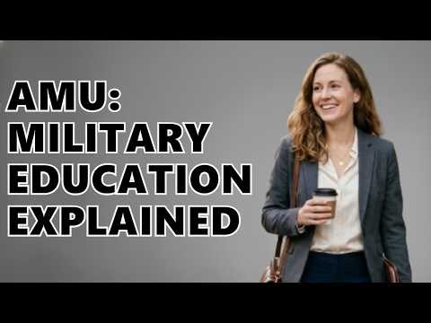 What Is American Military University (AMU)?