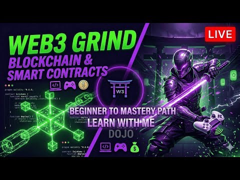 Live Coding Blockchain Smart Contracts + P2E Gaming | Web3 Dojo