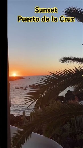 Sunset_Puerto de la cruz _Virgen del Carmen