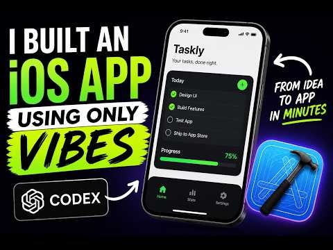 Vibe Coding an iPhone App with Codex — No Coding Needed