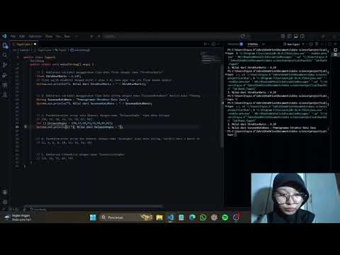 TUGAS 1 STRUKTUR DATA - Deklarasi Variabel dengan Pemrograman Java