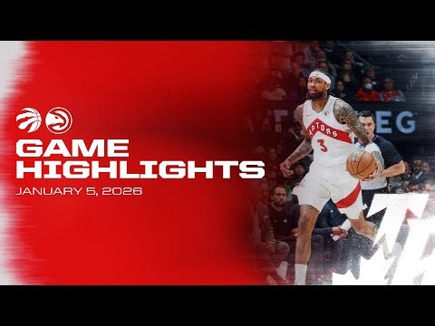 Raptors vs. Hawks Game Highlights | January 5, 2026