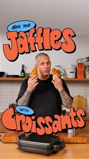 Croissant jaffle 🥐