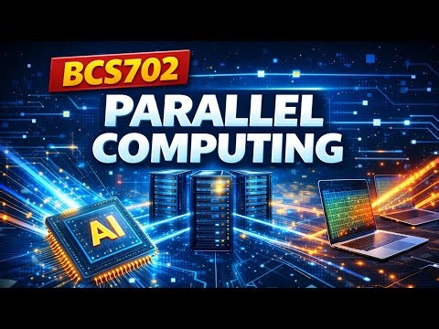 BCS702 – Parallel Computing | VTU 7th Semester 
