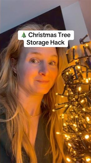 Christmas Light Storage Hack (No Knots Next Year!) #christmaslights